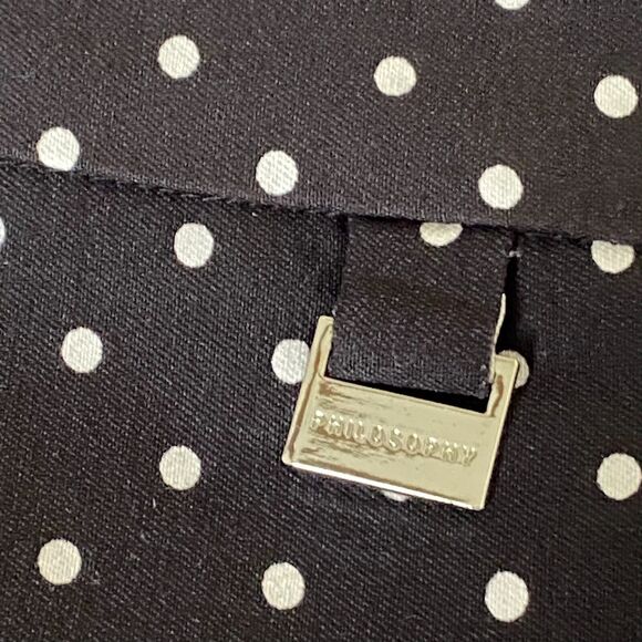 NWT Philosophy Ankle Pants Women's Size PXL Polka Dot Black Pull on Stretch - Picture 4 of 11